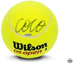 Coco Gauff Autographed Wilson U.S. Open Jumbo Tennis Ball